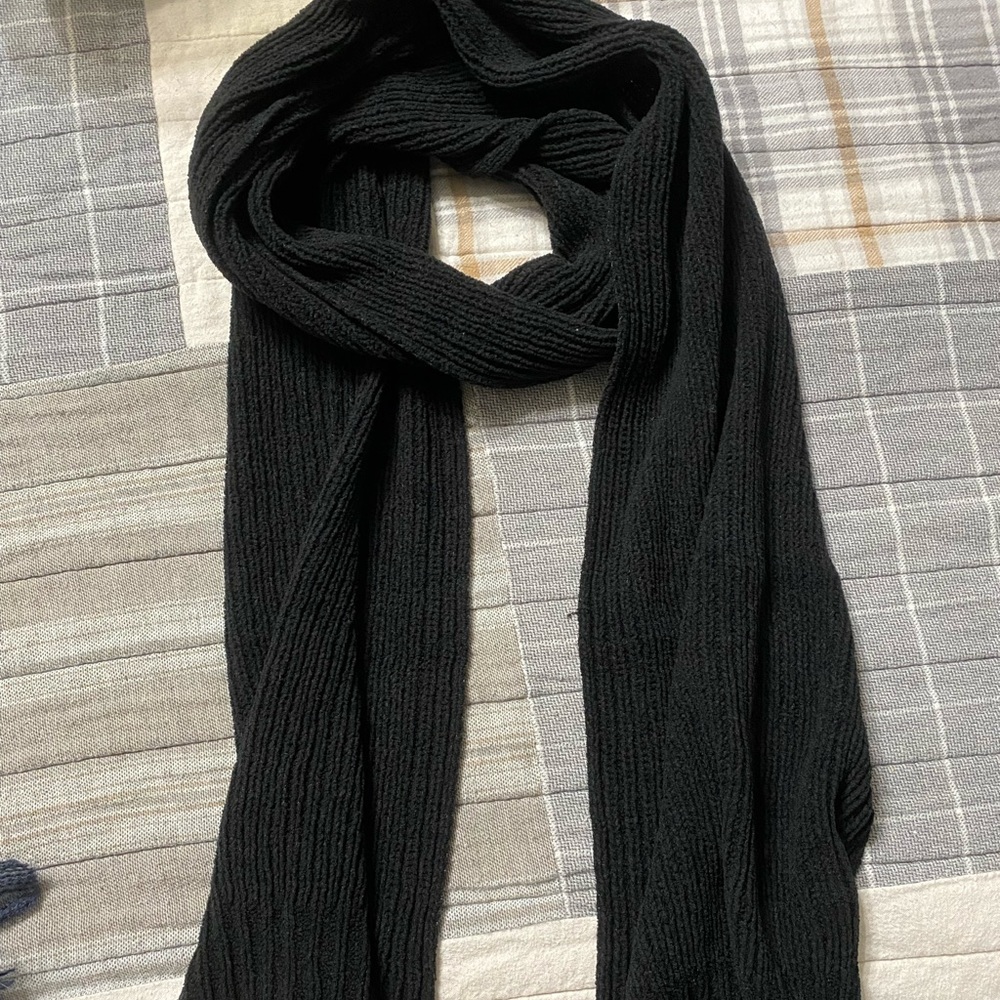 Scarf, hat, and hand/arm warmers